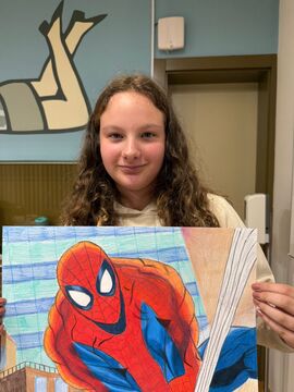 15 Učenci z izdelki